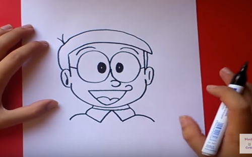 Hướng dẫn vẽ Nobita